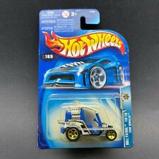 Carrinho de golfe Hot Wheels Roll Patrol Police carro de roda dianteira azul fundido 1/64 #189 comprar usado  Enviando para Brazil