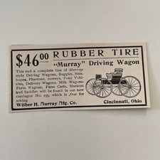 Wilber murray mfg. for sale  Hinckley