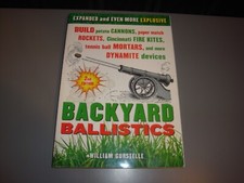 Backyard ballistics william for sale  Lake Stevens