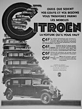 Publicité presse 1931 d'occasion  Compiègne