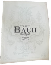 Bach j.s. f.b. usato  Italia