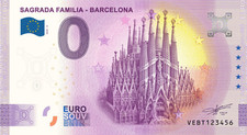 Billet Souvenir 2025 Espagne Sagrada Familia comprar usado  Enviando para Brazil