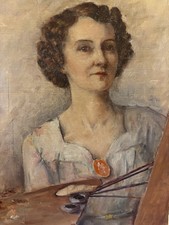 Oil painting young for sale  PORTHMADOG