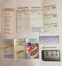 Certificato commodore schede usato  Ercolano