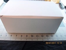 (150) 10”-6”-4” CAIXAS DE PRESENTE DE AGLOMERADO DE ALTO BRILHO BRANCO PARTE SUPERIOR INFERIOR AUTOMÁTICA comprar usado  Enviando para Brazil