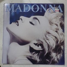 Madonna azul verdadeiro 33 rpm LP álbum de gravação EX MUITO BOM ESTADO+ c manga interna/folha de música comprar usado  Enviando para Brazil