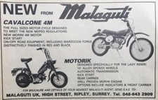Malaguti cavalcone motorik for sale  EXETER