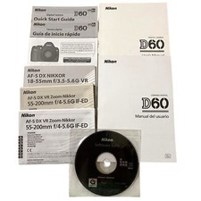 Nikon d60 manuals for sale  Horn Lake