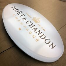 MOET & CHANDON CHAMPAGNE Podświetlany znak ścienny LED Lightbox Znak Mancave Decor na sprzedaż  Wysyłka do Poland