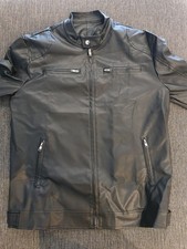 Lederjacke herren stehkragen gebraucht kaufen  Rahden