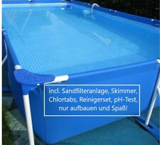 Xxl pool komplett gebraucht kaufen  Offenbach am Main