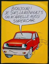 Renault brochure brochure d'occasion  Expédié en Belgium