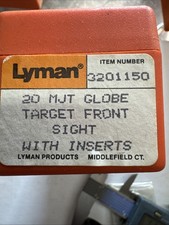 Lyman 20mjt globe for sale  Coleman