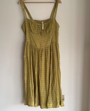 Antropologie yellow dress for sale  GILLINGHAM