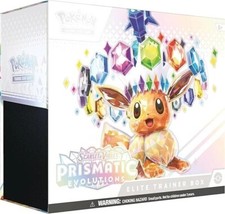 Usado, Pokemon - Prismatic Evolutions ETB - Elite Trainer caixa lacrada - escarlate e violeta comprar usado  Enviando para Brazil