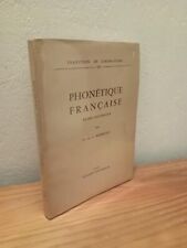 Phonétique française bourcie d'occasion  Château-Salins
