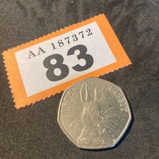 Peter rabbit 50p for sale  DRIFFIELD