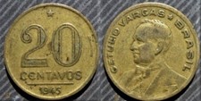 Brazil centavos 1945 usato  Vobarno
