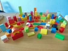 289 holzbausteine farbig gebraucht kaufen  Storkow