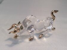 Taureau cristal doré d'occasion  Cambremer