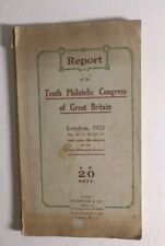 Report tenth philatelic for sale  HARTLEPOOL
