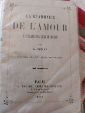 Grammaire amour usage d'occasion  Saint-Denis-de-Pile