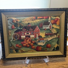 Vintage wood framed for sale  Dubuque