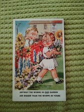 Regent postcard worms for sale  SELBY