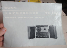 Manuel magnétophone sony d'occasion  Béziers