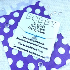 Personalised left paw for sale  ILKESTON