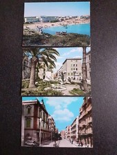Tre cartoline porto usato  Caltanissetta