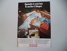 Advertising pubblicità 1974 usato  Salerno