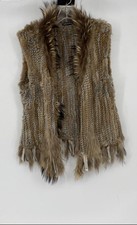 rabbit fur vest for sale  Minneapolis