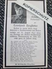 Sterbebild soldat einem gebraucht kaufen  Altötting