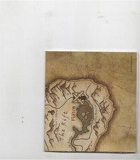 SOMENTE PÔSTER MAPA SKYRIM PS3 autêntico SEM RASTREAMENTO comprar usado  Enviando para Brazil
