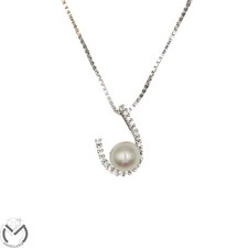 Collana oro bianco usato  Italia