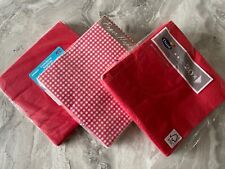 Red paper serviettes for sale  UK