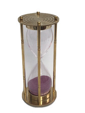 Inch hour glass for sale  SOUTHALL