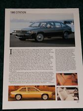 1980 chevy citation for sale  Melvindale