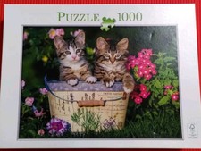Katzen puzzle 1000 gebraucht kaufen  Neusäß