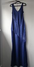 Consortium blue satin for sale  NEW MALDEN