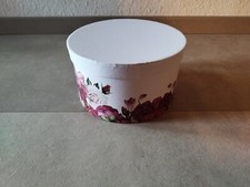 Geschenkeschachtel rund blumen gebraucht kaufen  Swisttal