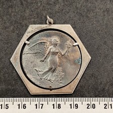 Medaille plaque argent d'occasion  La Colle-sur-Loup