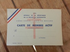 Carte membre actif d'occasion  Blâmont