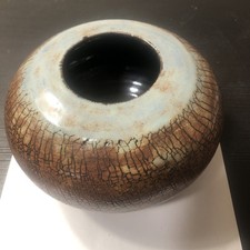 Raku pottery bowl for sale  Denver