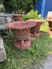 Stone garden urn for sale  WADEBRIDGE