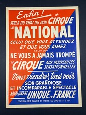 Affiche ancienne originale d'occasion  Le-Fayet