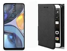 Etui Coque Portefeuille +Verre Trempé pour Motorola Moto E13 E14 E15 E30 E32 E40 na sprzedaż  Wysyłka do Poland