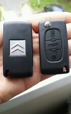 Usado, Chaveiro Citroen C1 C2 C3 C4 C5 C6 C4 Picasso chave com logotipo 3 BTN CE0523 comprar usado  Enviando para Brazil