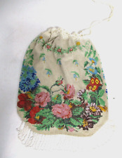 antique purse beaded crochet for sale  San Francisco